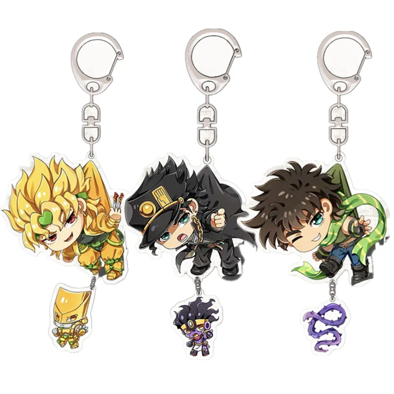 Jojo Jojos Bizarre Adventure Keychain Jojo Bizarre Adventure Joseph