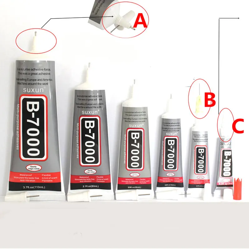 50 мл B-7000 многоцелевой клей эпоксидная смола Diy ремесла стекло сенсорный экран мобильный телефон супер клей B7000 клей для ногтей