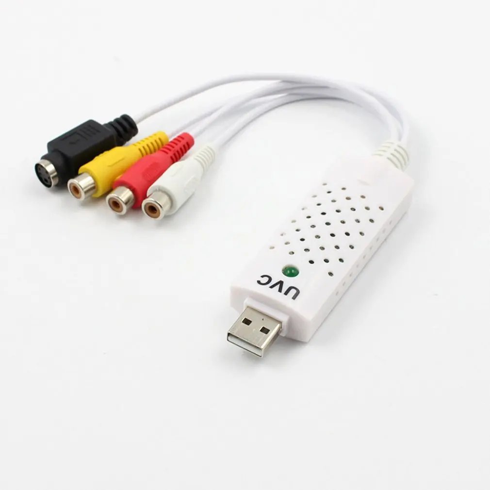 USB Аудио Видео Кепки туры карты горячая Распродажа для более легкого адаптер VHS к