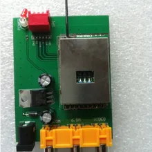 2,4G беспроводной аудио и видео модуль беспроводной приемопередатчик 600 метров беспроводной аудио видео модуль передачи готовая плата