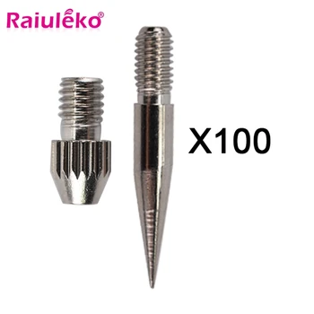 

100 Pair Plasma Pen Needles For Tattoo Mole Removal Freckle Dark Spot Remover Tool Wart Removal Machine Needle Face Skin Care