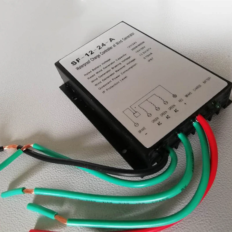 1pcs 600W 30A Waterproof Wind Charge Controller Part For Wind Turbine Generator