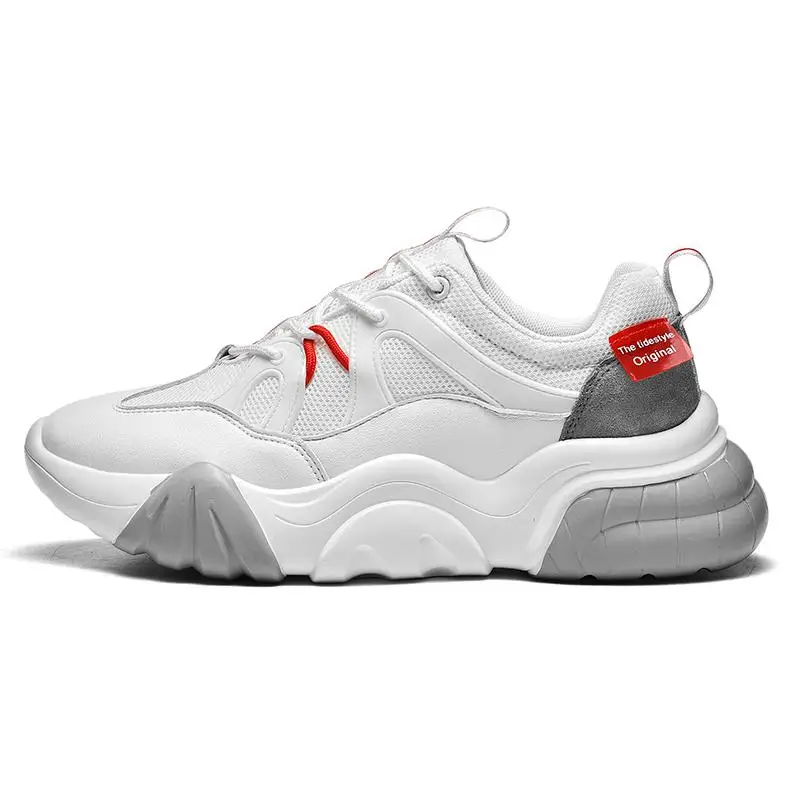 Оригинальные мужские кроссовки для бега Disruptor 2 Черные Кроссовки KAYANO Gel 90 Zoom Air 720 дышащие мужские спортивные тройные S 270 прогулочные - Цвет: Белый