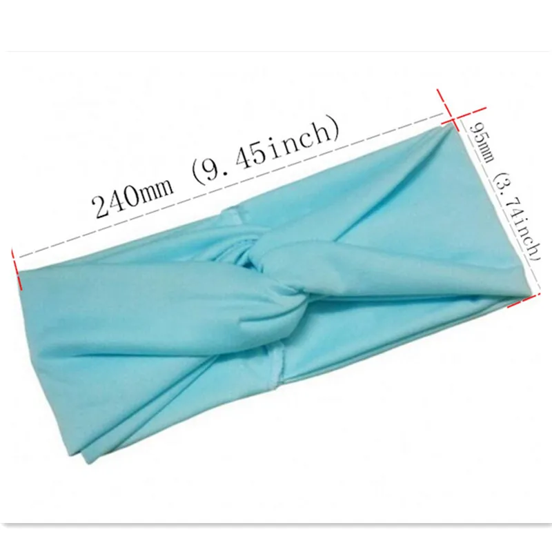 Turban Headband Set: 2 Twist Headbands for Sports, Hair Accessory and Headwear, Elastic Hairband and Bandana image 2