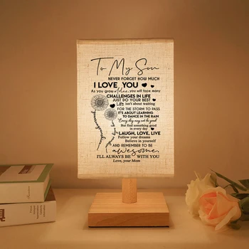 

Mom To My Son Graduation Birthday Present Send Reading Lights, Booklights He Will Continue Beautiful Gift Forever And Always