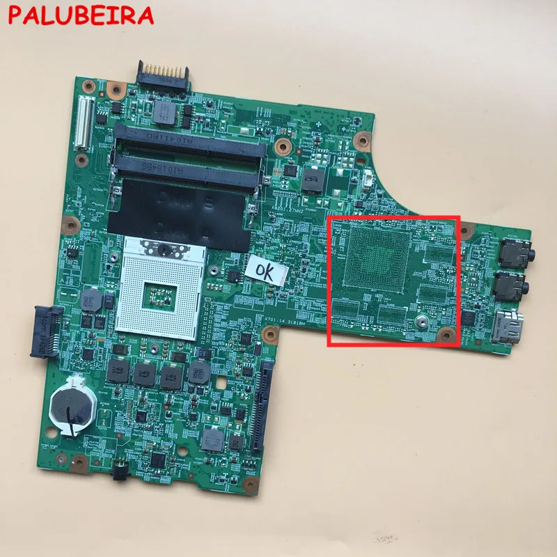 

PALUBEIRA CN-0Y6Y56 0Y6Y56 48.4HH01.011 HM57 DDR3 for Dell Inspiron N5010 Laptop Motherboard Mainboard Tested
