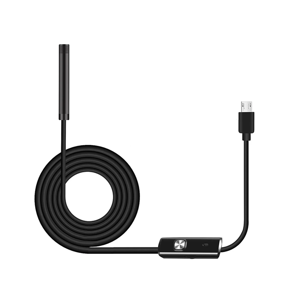 Камера-Эндоскоп 5 мм IP67 микро-USB 6 светодиодов | Компьютеры и офис