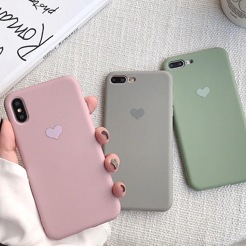 Силиконовый чехол с сердечками для Huawei P30 Lite P20 Pro Honor 9 10 8X iphone 6 6S 7 8 Plus XS 11 Max |
