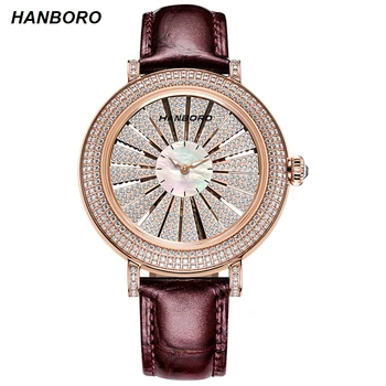 

Ladies Diamond Watch Quartz Women Watches Fashion Brand Luxury Jewelry Designer pink watch Women Luminous relojes mujer New 2020