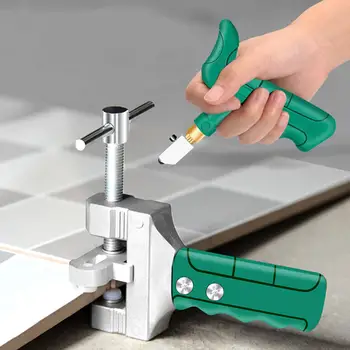 

1 Set Durable Glass Tile Opener Handheld Large Wheel Multi-Function Useful Roller Cutter Tool Convenient To Use