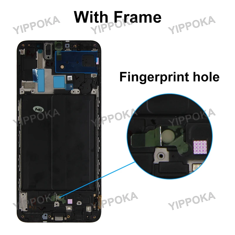 삼성 갤럭시 A70 LCD SM-A705F/DS 디스플레이 터치 스크린 디지타이저, 삼성 A705 디스플레이 교체 부품, 6.7 인치 OLED