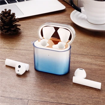 

For Xiaomi Air 2/2S Case Soft Silicone Wireless Bluetooth Earphone Cases For Xiaomi Air 2 Cover Funda Fashion Gradient art