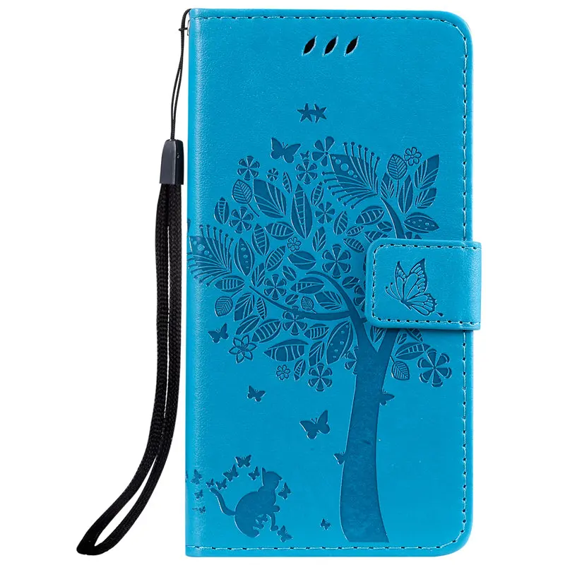 Blue Для телефона с откидной крышкой для huawei Y3 Y5 Y6 II 2 Y7 Y9 Prime Y625 Y360 G8 мини GR3 крышка - Цвет: Blue