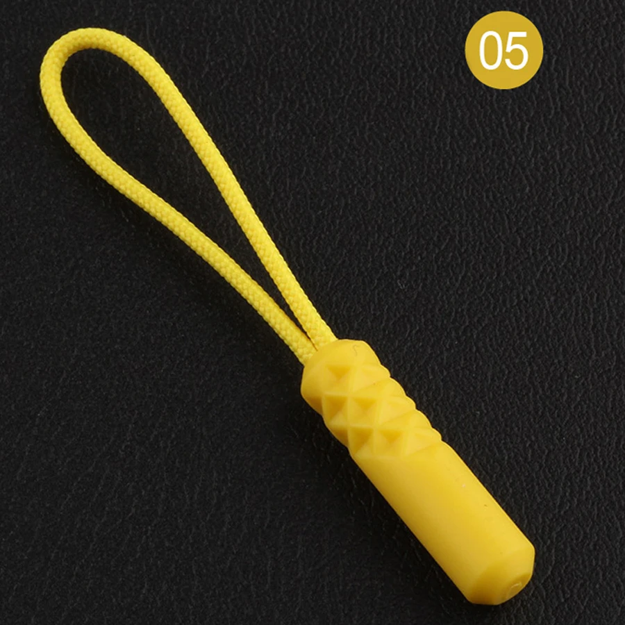 10Pcs Zipper Pull Puller End Fit Zipper Rope Buckle Travel Bag Suitcase Clothes Tent Backpack Accessorie