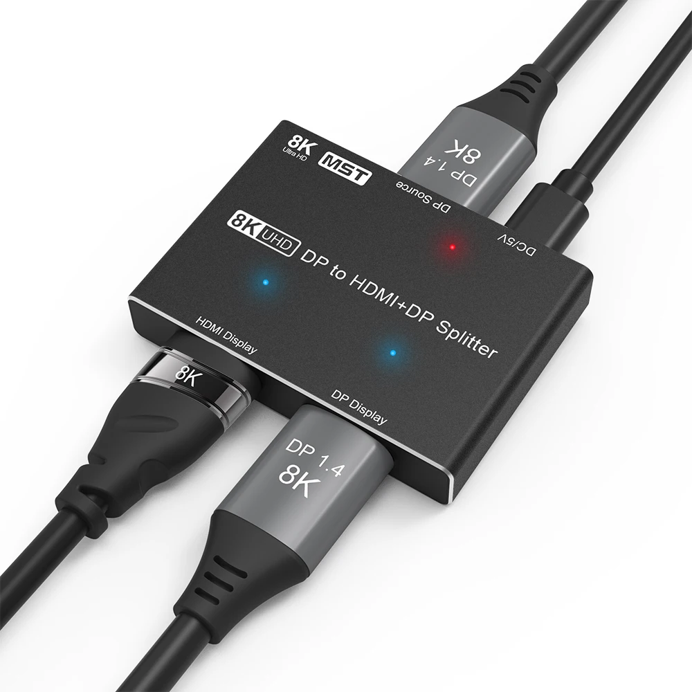 Разветвитель Displayport/HDMI 8K 30 Гц 4K 120 32 4 Гбит/с |