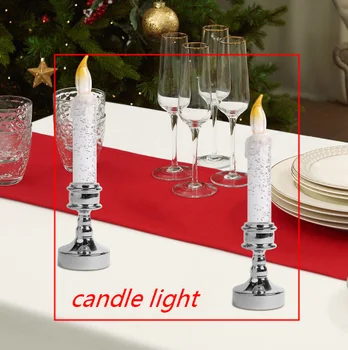 

Retro LED Electronic Luminous Candles Light Christmas Light Holiday Decoration Light Scene Layout Home Lighting Accessories