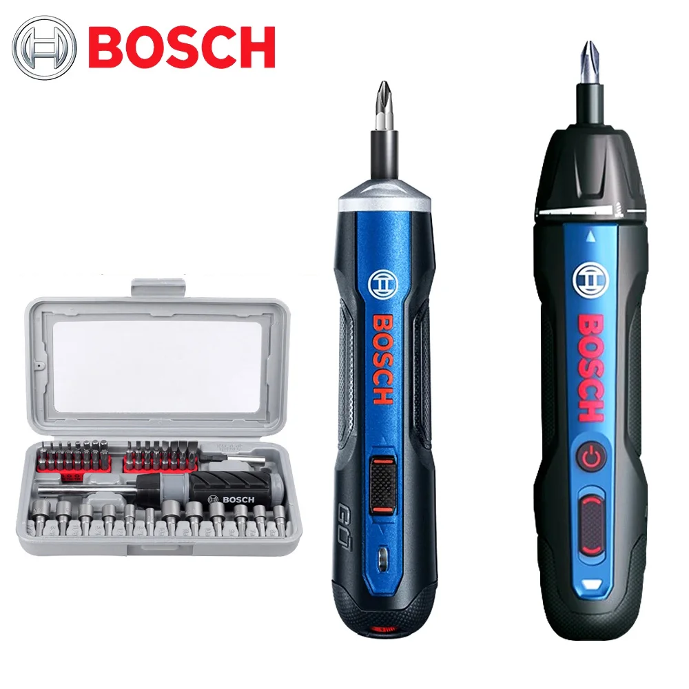 Bosch Go 2 оригинальная электрическая отвертка Перезаряжаемые комплект 3 6 V