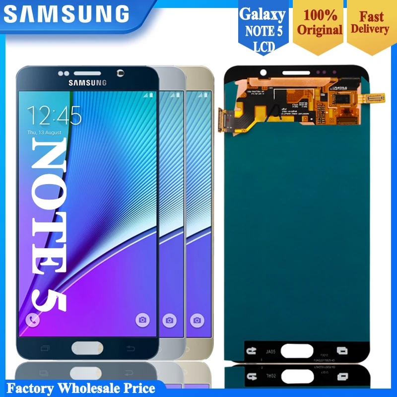 note 5 lcd touch screen factory