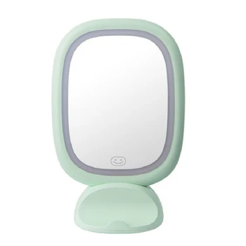

Detachable LED Makeup Mirror Rechargeable Wall Hanging Mirror Student Dormitory Makeup Mirror with Phone Holder LDO99