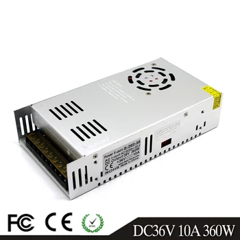 

DC Power Supply Switching 36V 10A 360W Driver Transformer AC110V 220V To DC36V Power Adapter for Led Strip Lamp CNC CCTV Stepper