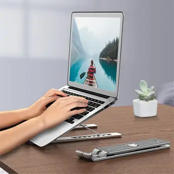 

7-level Adjustable Foldable Notebook Laptop Stand Base Holder for Macbooks Pro