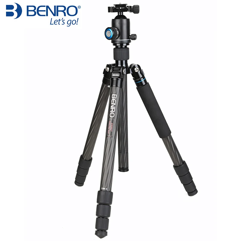 DHL GOPRO Benro c3282tv3 carbon fiber reflexed tripod monopod tripod set WHOLESALE