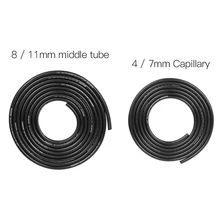Nadster 8/11 Mm Pipa PVC 4/7 Mm Kapiler Taman Irigasi Air Pipa Penyiraman Peralatan Pipa()