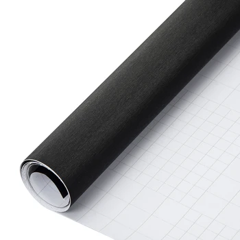 

SUNICE Black 1.52x18m Car Wrap Film Adhesive Motorcycle Stickers Brushed Vinyl Film Cars Body Styling Wrapping Anti-scratch Film