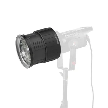 

Aputure Fresnel 2x Bowens Mount Glass Shaping Focusing Adapter Spotlight for LS C120d LS C300d Photography Lighting Studio
