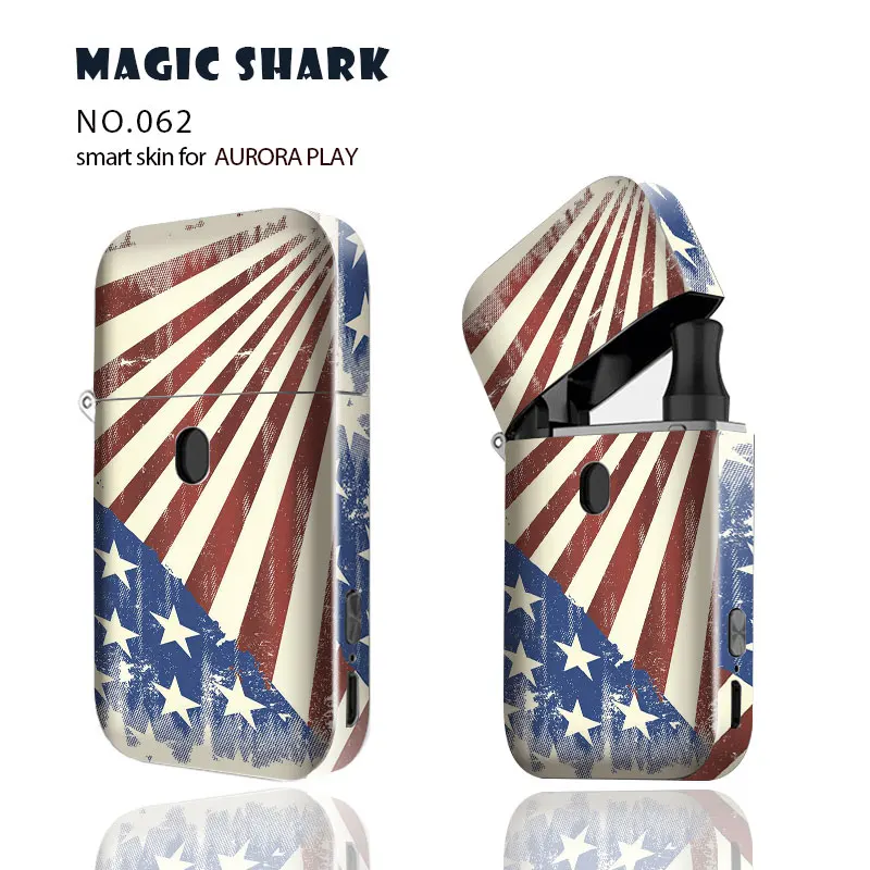 Magic Shark Skull американский флаг США Орел водонепроницаемый чехол пленка наклейка