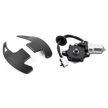 

Steering Wheel Shift Paddle Shifter Trim Cover with Front Left Power Window Lift Motor