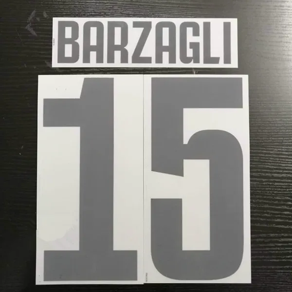 19 чехлы с изображением Роналдо и Буффон DYBALA Манджукич пьянич Маркизио Игуаин барцальи бернардески Home Away горячего тиснения патч значки - Цвет: BARZAGLI
