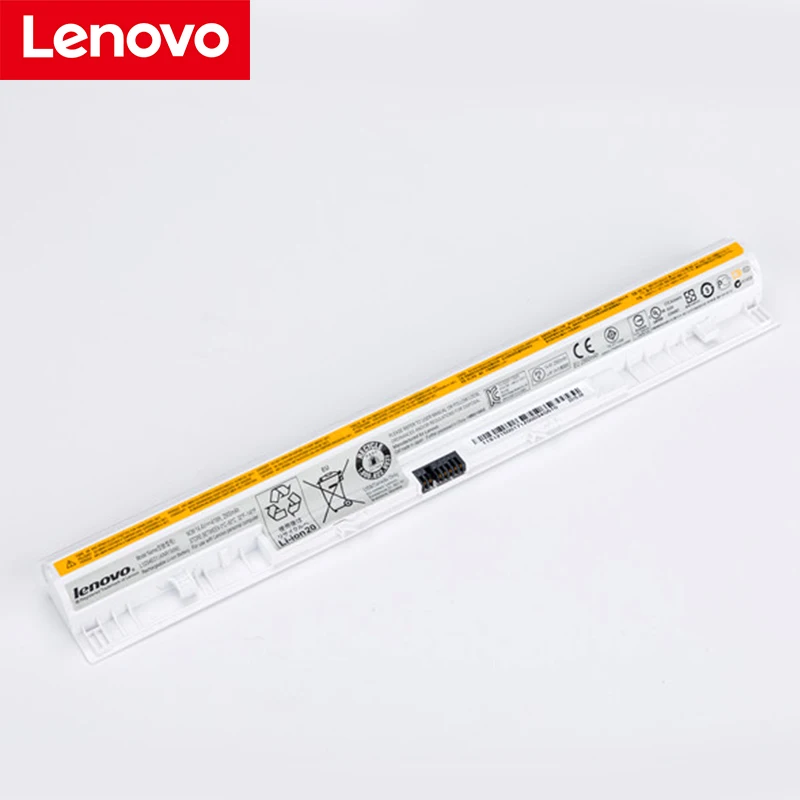 Lenovo L12M4E01 L12S4A02 ноутбук Батарея для lenovo Z50-70 Z50 G505S G400S L12L4A02 L12L4E01 L12M4A02 L12S4E01 14,4 V 41W - Цвет: Белый