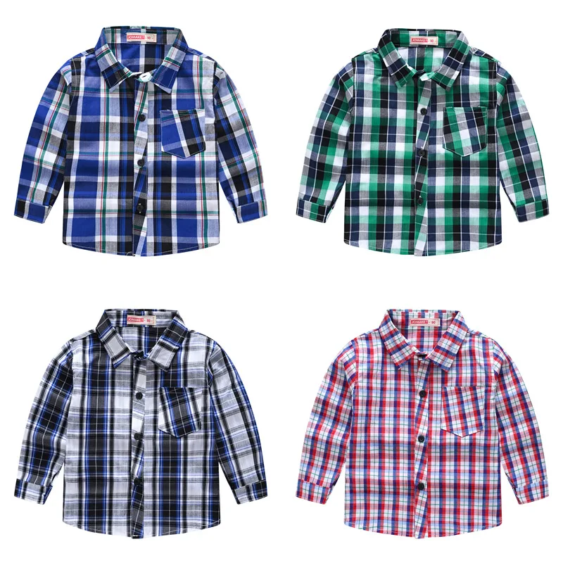 

Children's Long Sleeve Shirts New Shirts Spring and Autumn 2019 Boys and Girls Shirts t girls blouses