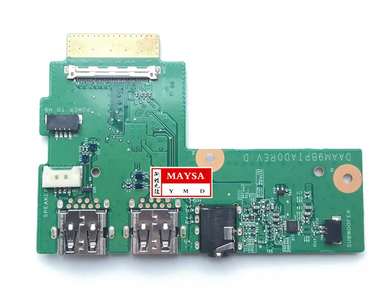 

Аудио USB-плата AM9B F3NJD для Dell Inspiron 5577, DAAM9BPIAD0 3VFY4 CN-03VFY4
