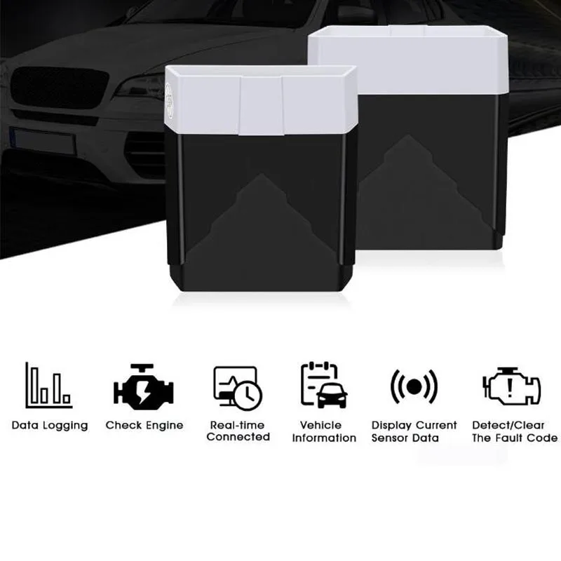 Мини OBDII elm327 V1.5 OBD2 Bluetooth автомобильный адаптер сканер Elm 327 1,5 OBD Bluetooth 4,0 Автомобильный диагностический инструмент интеллектуальные инструменты для Ios