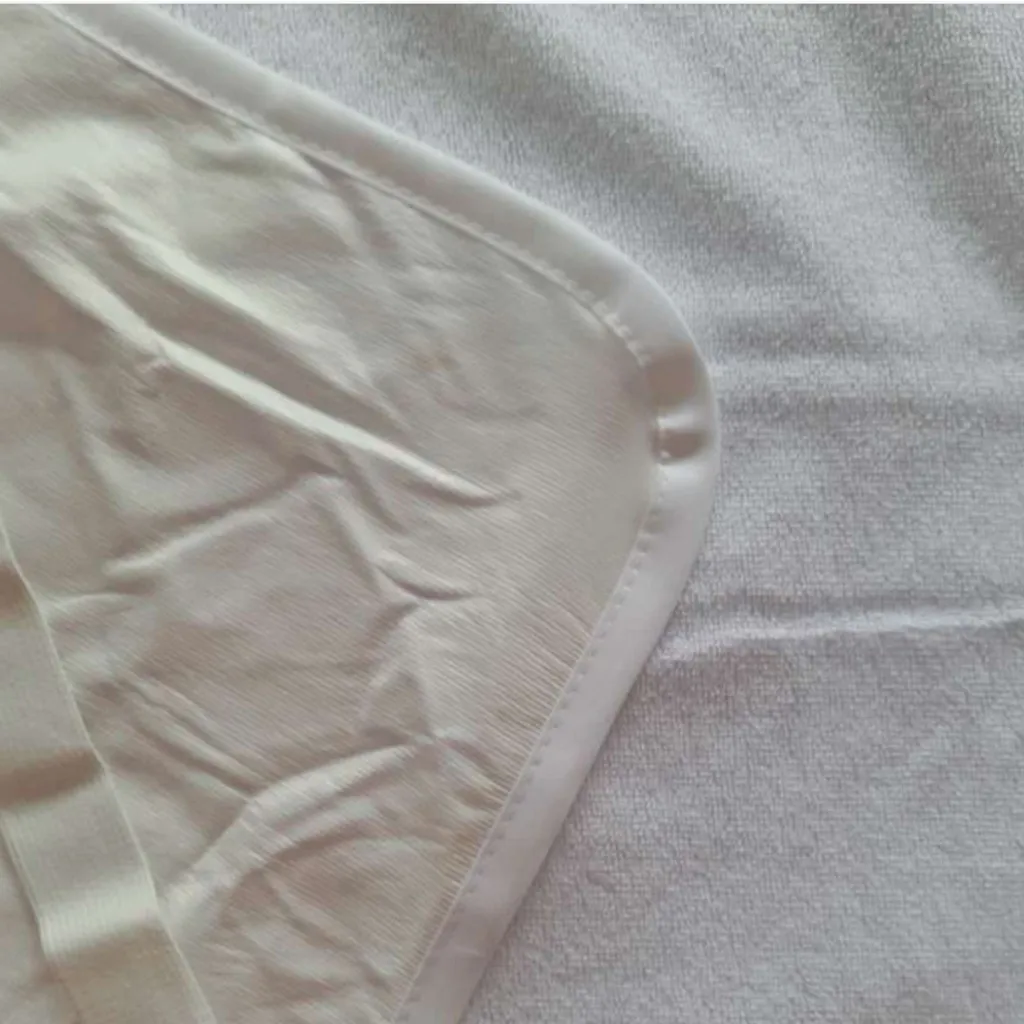 Махровая ткань, водонепроницаемая простыня для наматрасников и верхушек с лентой, защита для кровати, водонепроницаемый наматрасник, 200x200 см