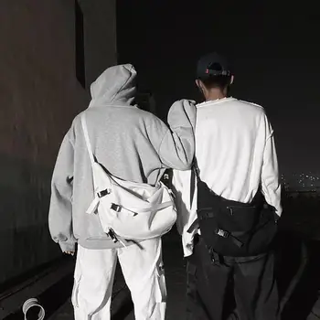 

Women Canvas Shoulder Messenger Bag Casual Solid Color Large Capacity Travel Streetwear Shoulder Crossbody Bags