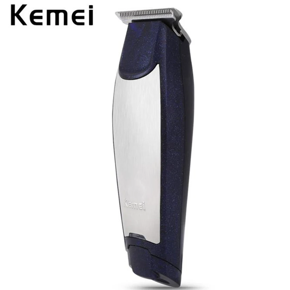 Kemei-5021, перезаряжаемый триммер для волос, 0,1 мм, триммер без головы, электробритва, машинка для стрижки волос, бритва, Беспроводная Бритва для бороды
