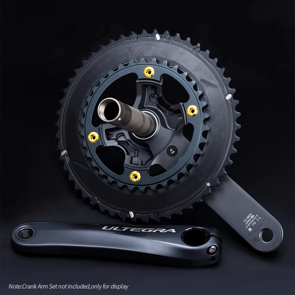 Крепёжные болты и гайки для ШАТУНОВ Shimano 105/UT6800/R8000/DA|Шатун передняя звездочка