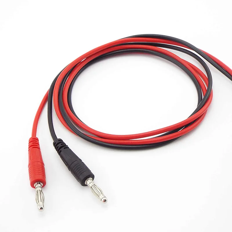 Description Picture 4 of item16AWG 10A Alligator Clips 4mm Banana Plug to Banana Plug Test Cable Multimeter Testing Cables Durable Wire K4