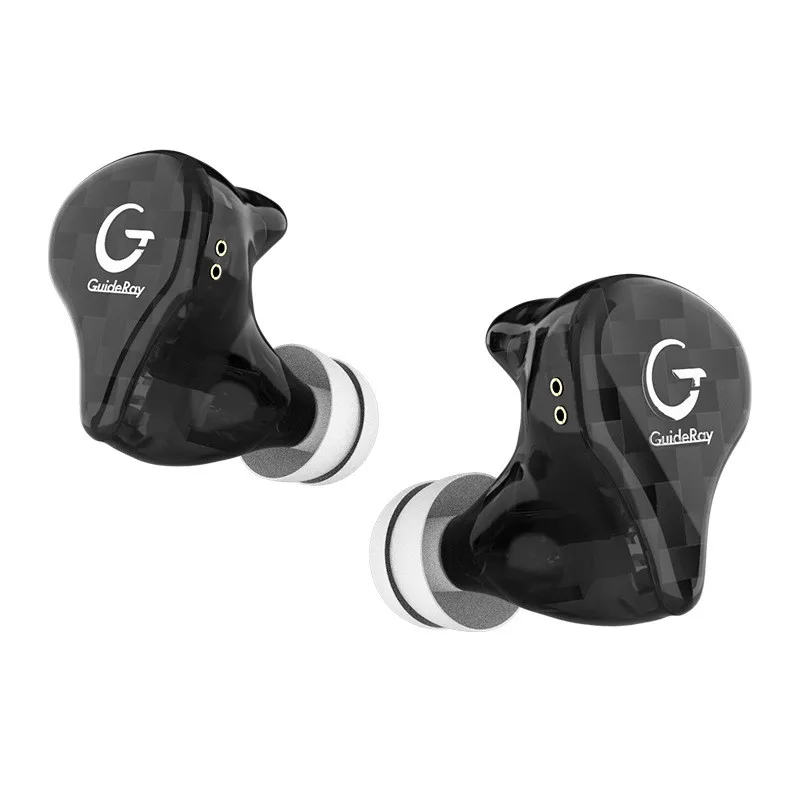 

GuideRay GR-i Series DD+BA Hybrid HiFi in-Ear Earphones with 0.78mm Cable GR-i18 /GR-i58/GR-i68 Hi-Res earphone