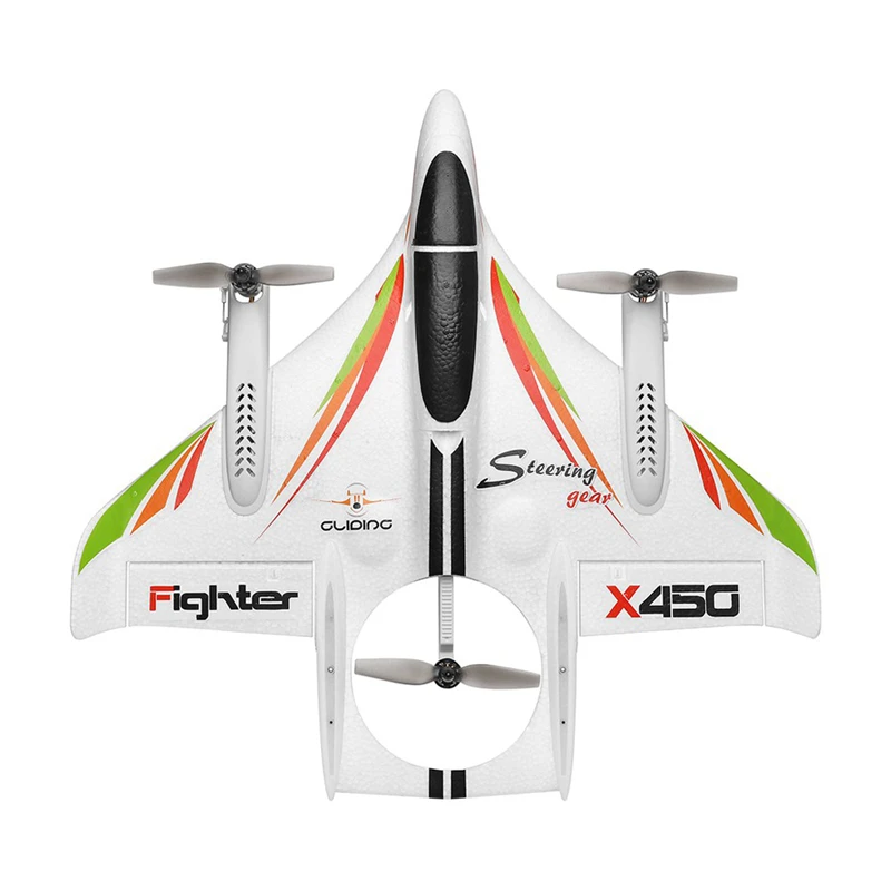 GREAT POWER STAR XK X450 VTOL Airplane 2.4G 6CH EP0 450mm 3D/6G Mode Switchable Aerobatics Wingspan Multi-rotor and Multiple RTF