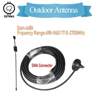 

ZQTMAX 900 1800 2100 Small Suction Cup Antenna 4dbi gsm 3g dcs GPRS antenna for cell phone signal booster with 10m cable