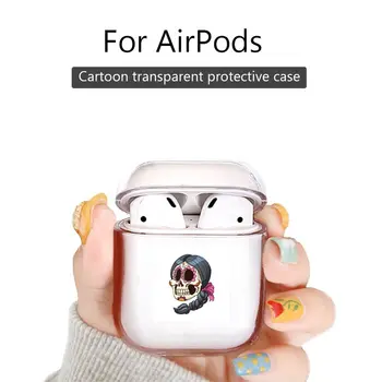 

Wireless Bluetooth Earphone Cute Case For Apple AirPods 1/2 pro Charging Case Cover Funny Mexican Sugar Skull