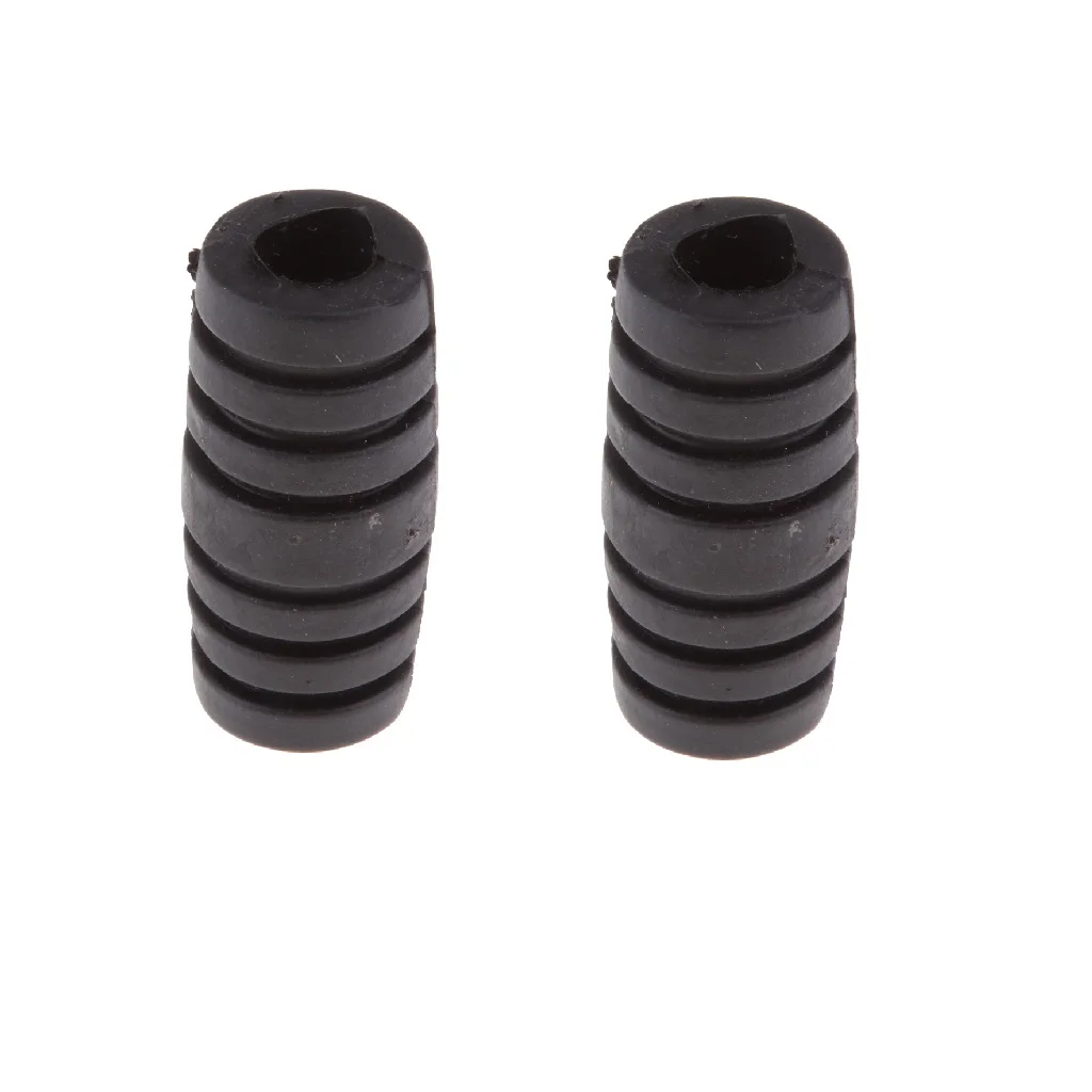 2pcs Round Gear Shift Brake Lever Peg Heel Pedal Cover for Honda MC22 VFR400