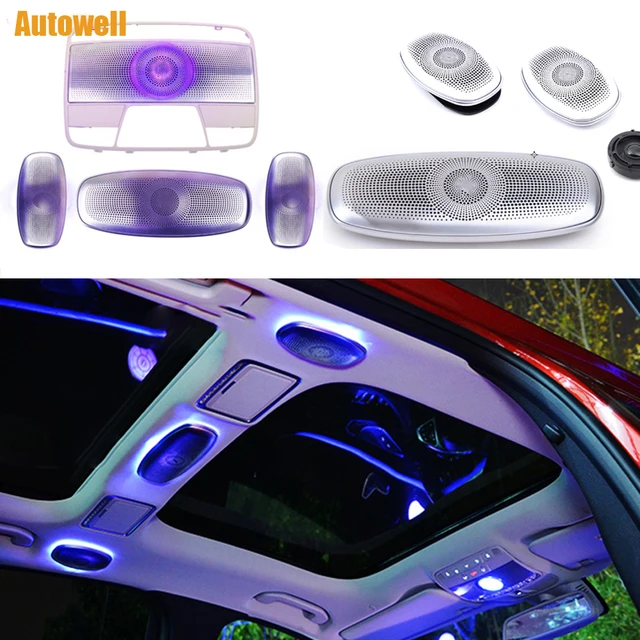 Led Ambient Light For Mercedes Benz W222 W213 Ceiling Speakers Ambient Light Synchronous Original Ambient Light Audio Speaker Decorative Lamp Aliexpress