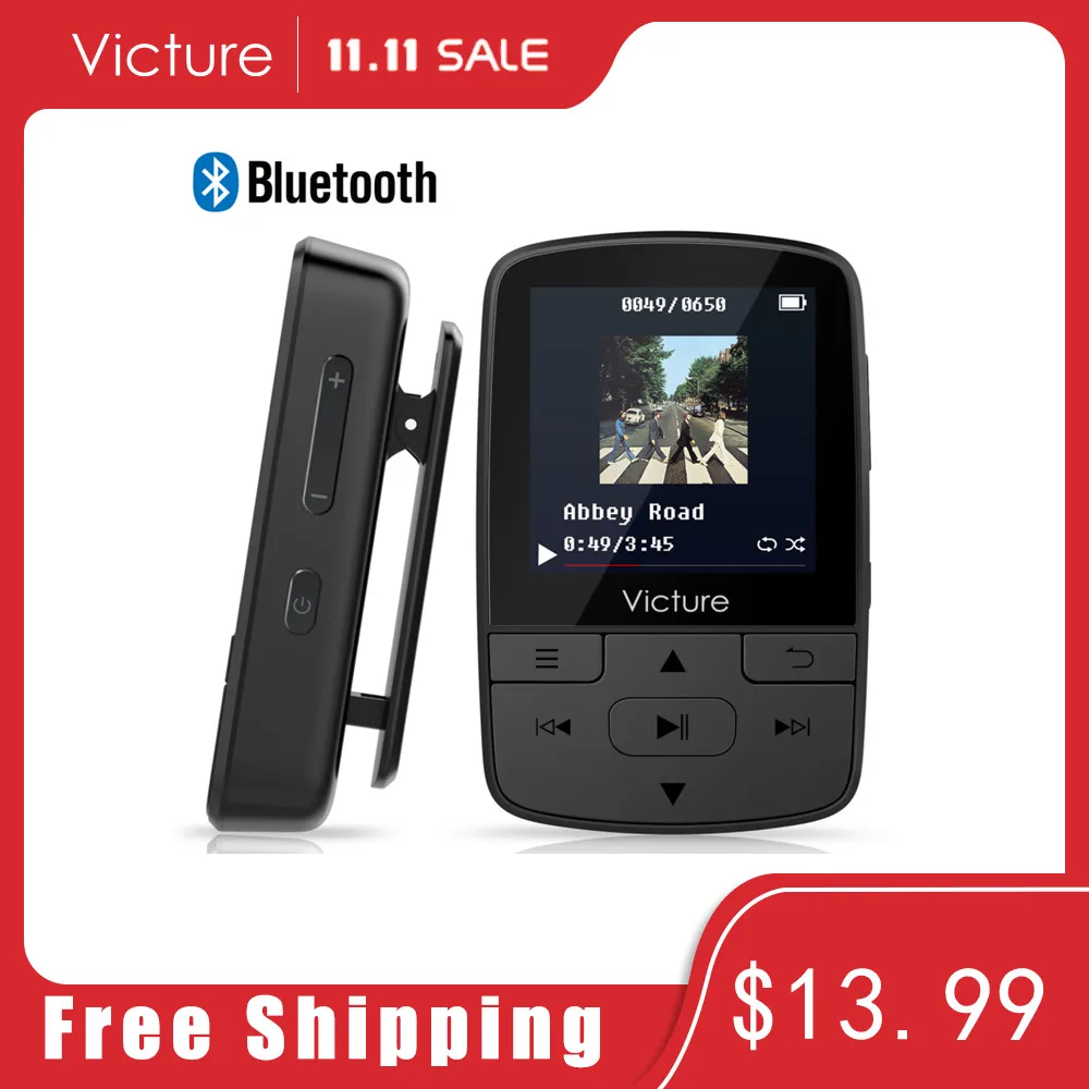 Mp3-плеер Victure с поддержкой Bluetooth и FM-радио 16 ГБ | Электроника