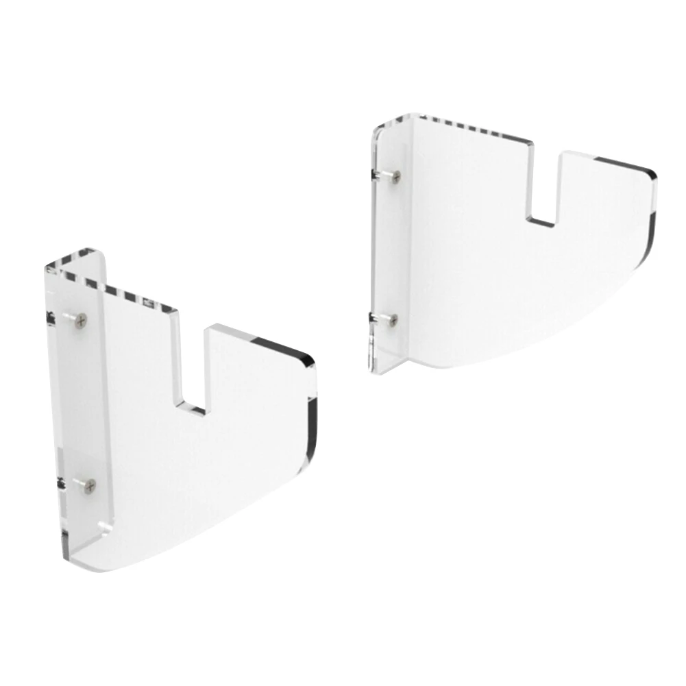

2pcs Clear Acrylic Home Storage Holder Easy Install Floating Mounts Deck Skateboard Rack Wall Hanging Longboard For Adults Kids
