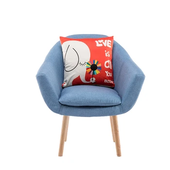 

Nordic single lazy sofa small apartment simple modern living room bedroom mini balcony leisure small sofa chair